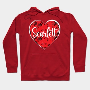 I Love Scarlett First Name I Heart Scarlett Hoodie